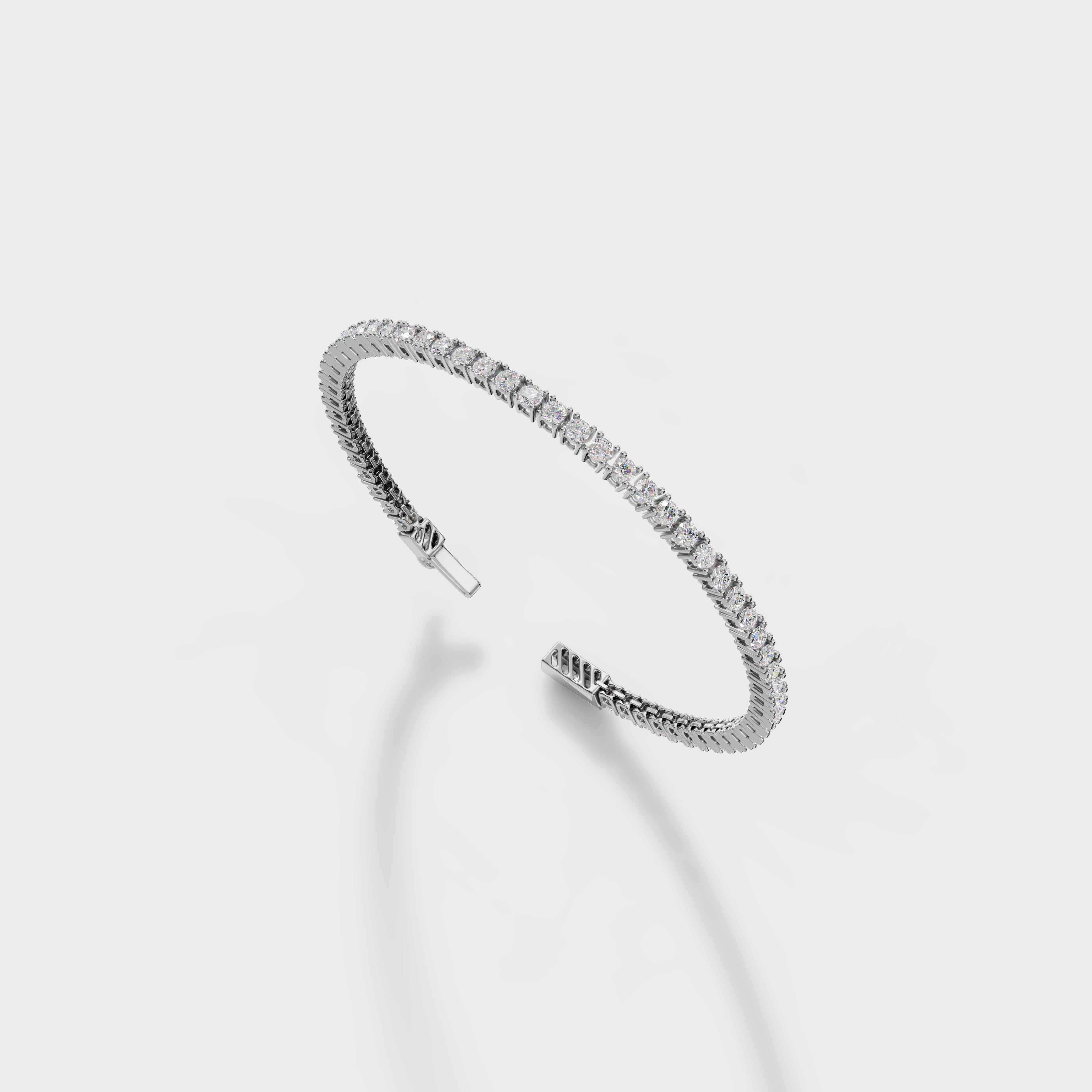 0.15 Ct Elegant Diamond Tennis Bracelet