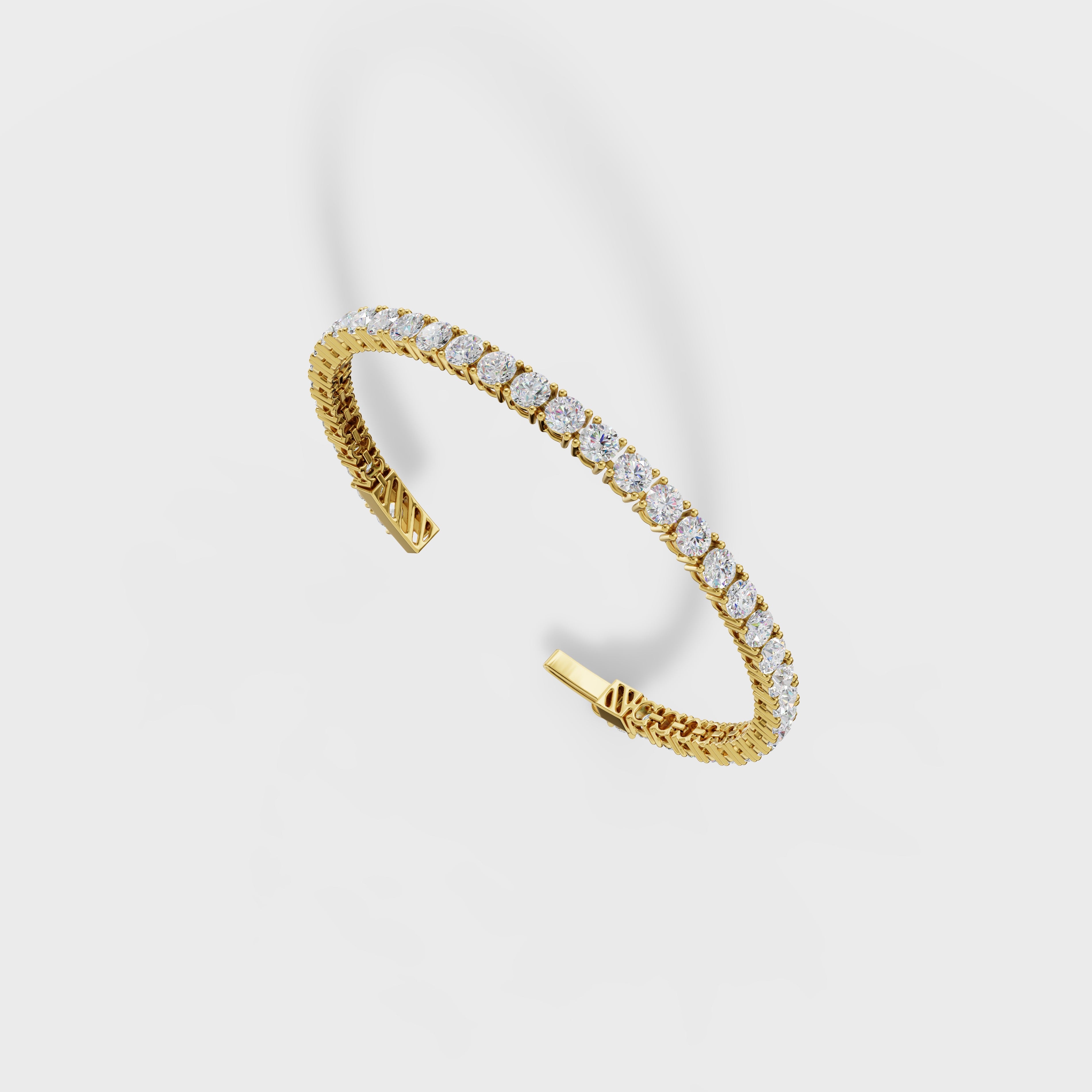 0.21 Ct Elegant Diamond Tennis Bracelet