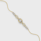 Good Vibes Only Evil Eye Diamond Protection Bracelet