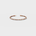 Diamond Station Cuff Bracelet