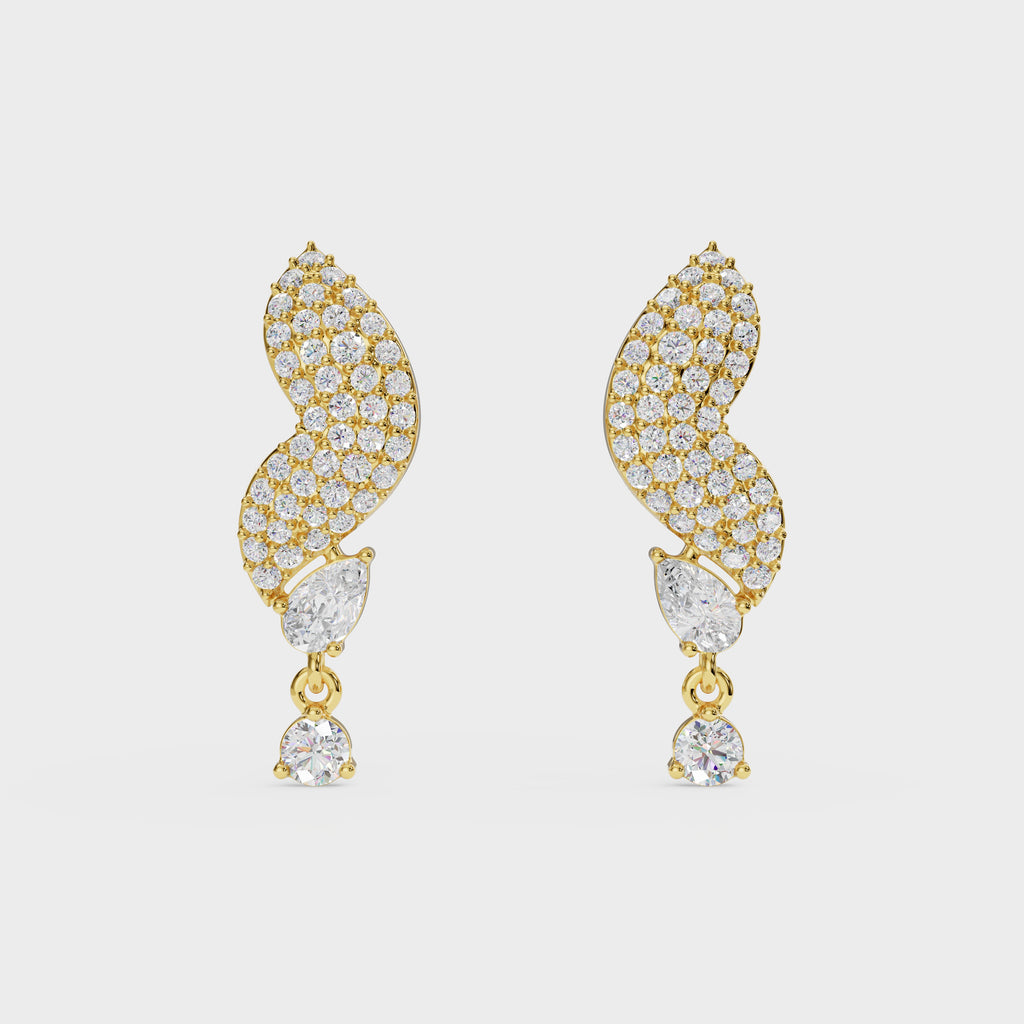 Enchanted Butterfly Dangle Earrings