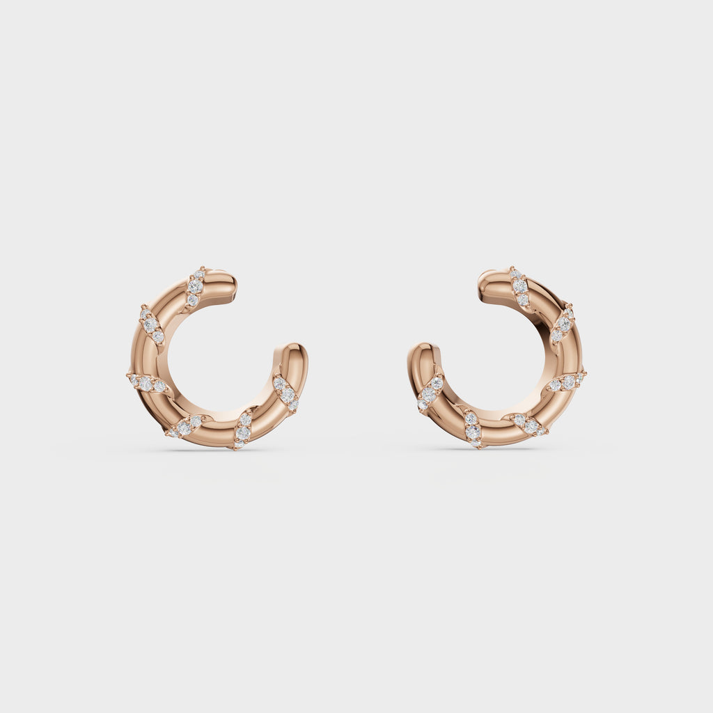 Brilliant Embrace Hoops
