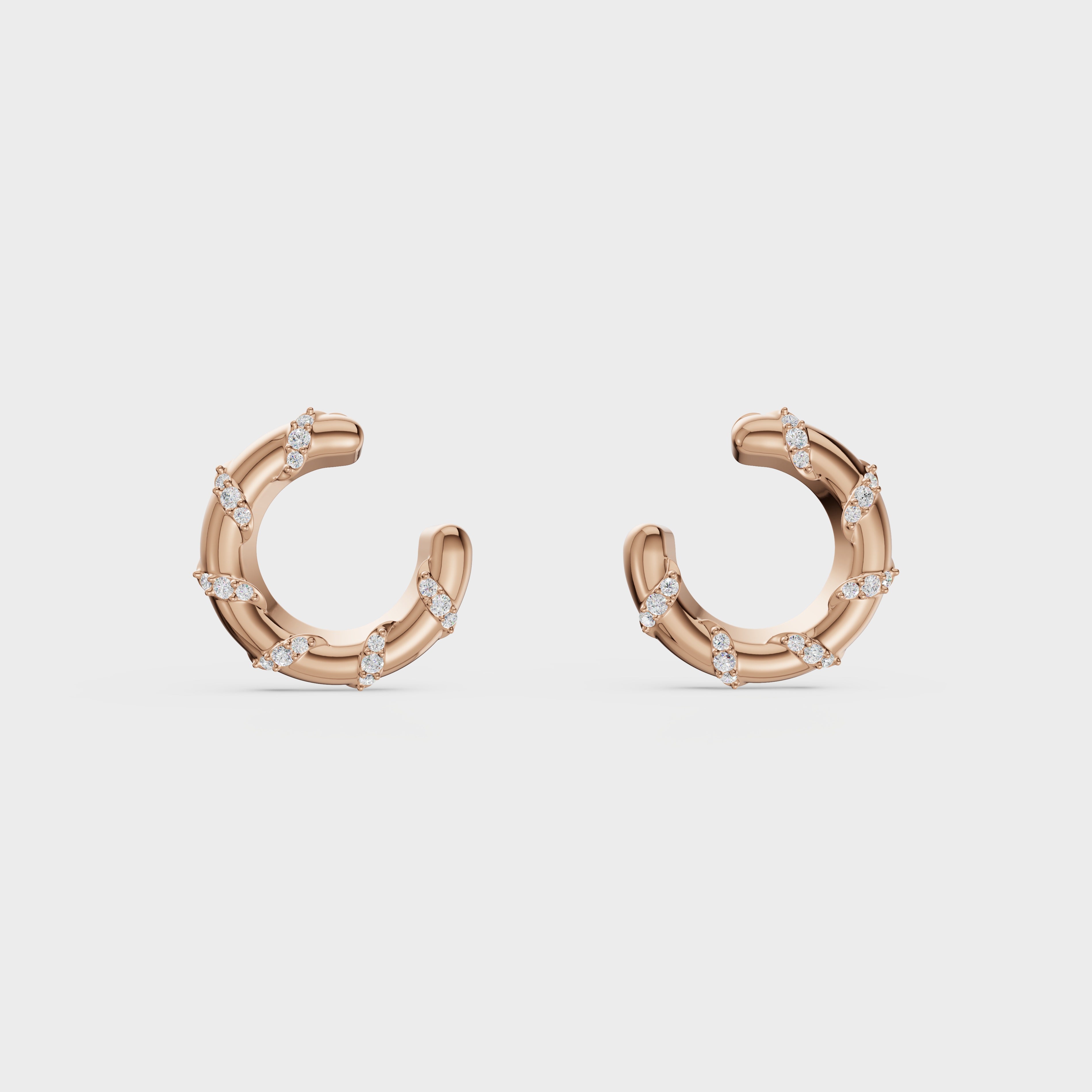 Brilliant Embrace Hoops