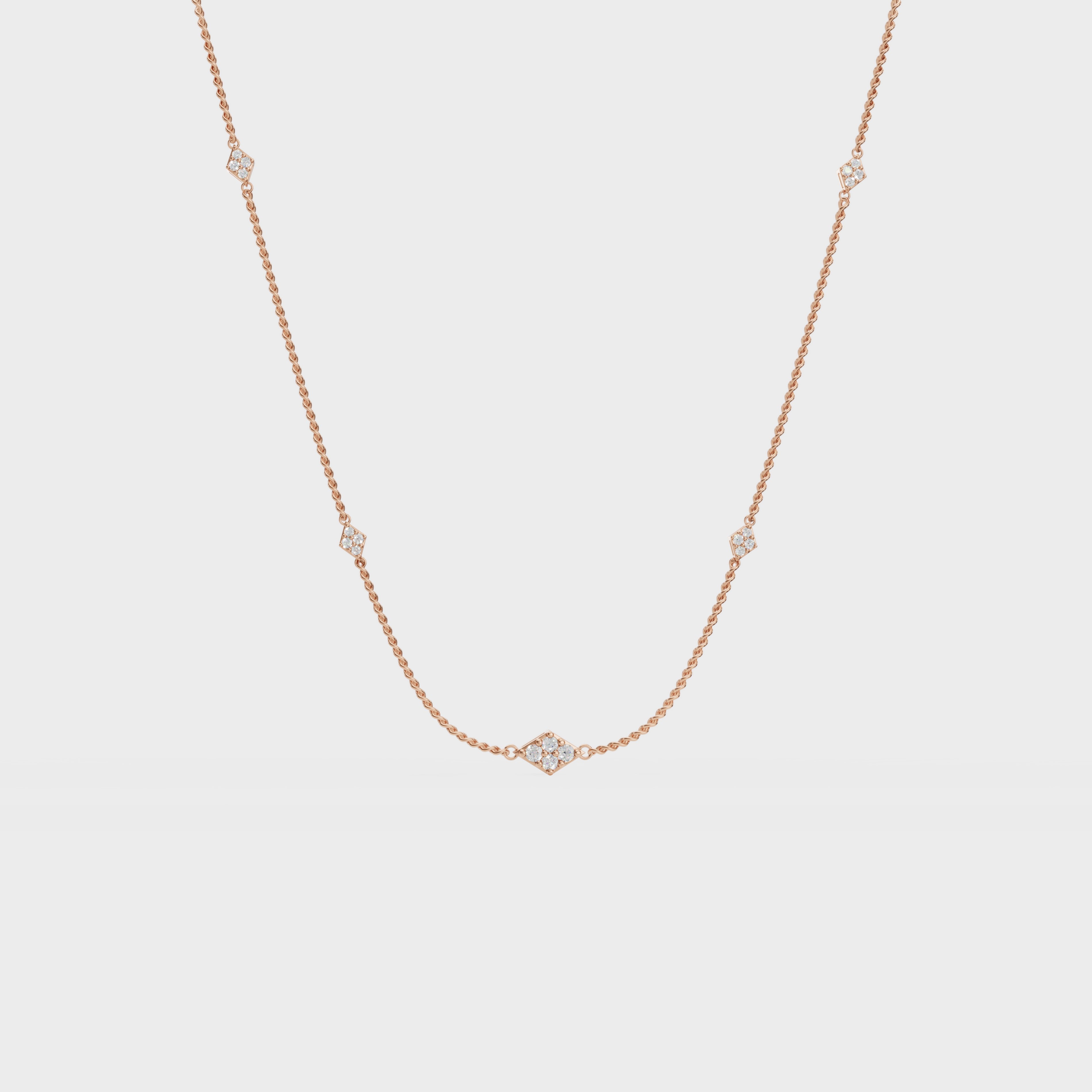 Diamond station charm