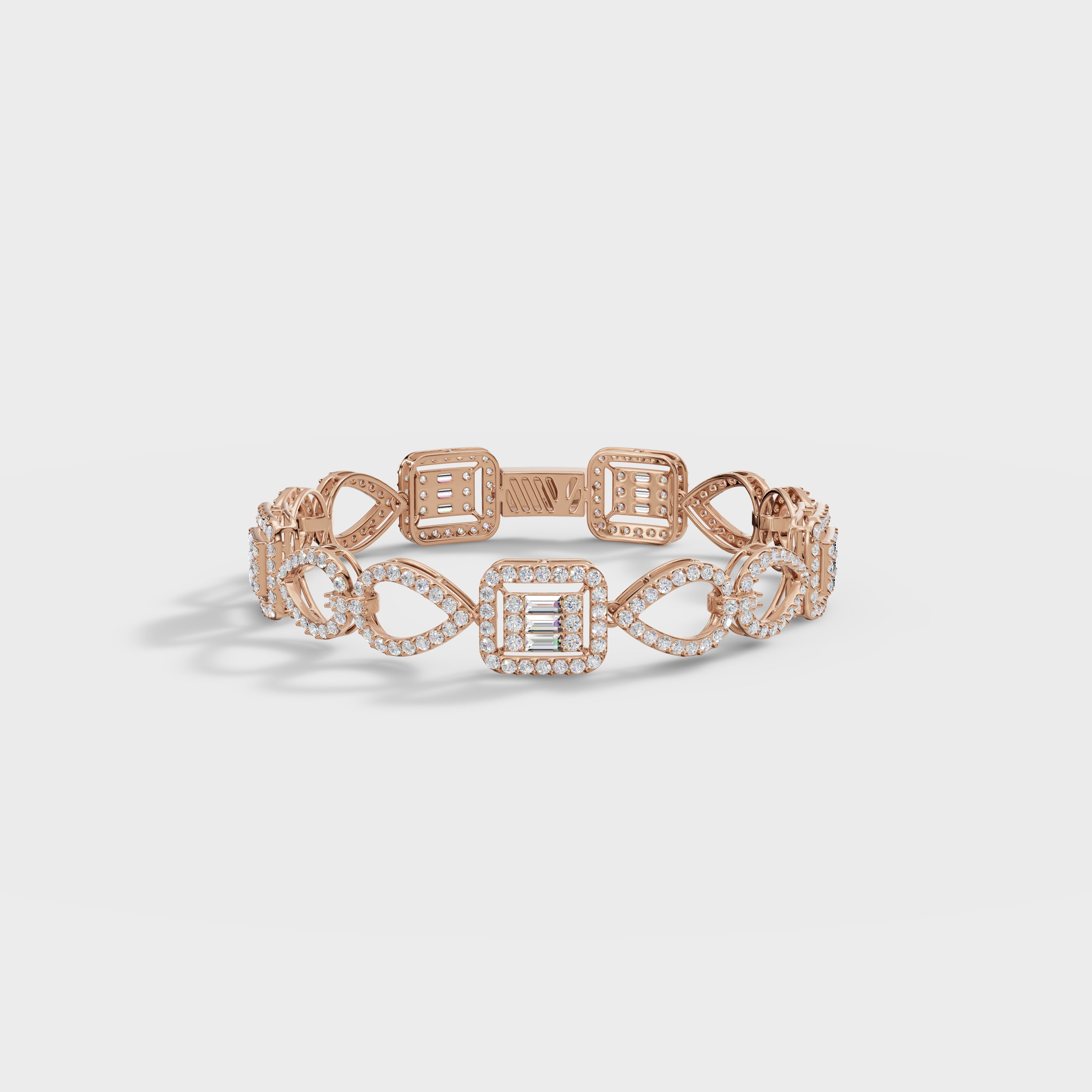 Quadrille Diamond Bracelet
