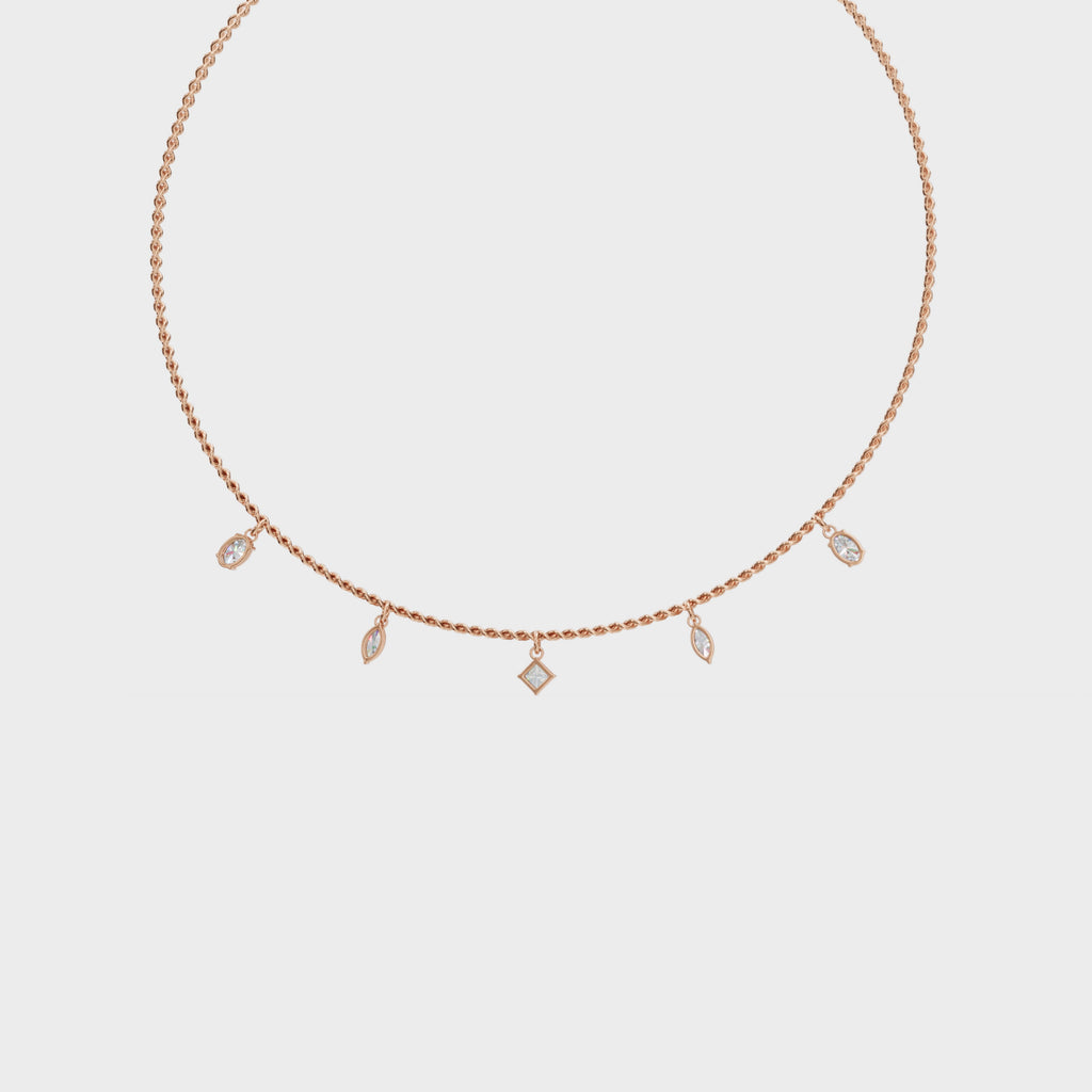 Dazzling constellation diamonds charm PWPE-20