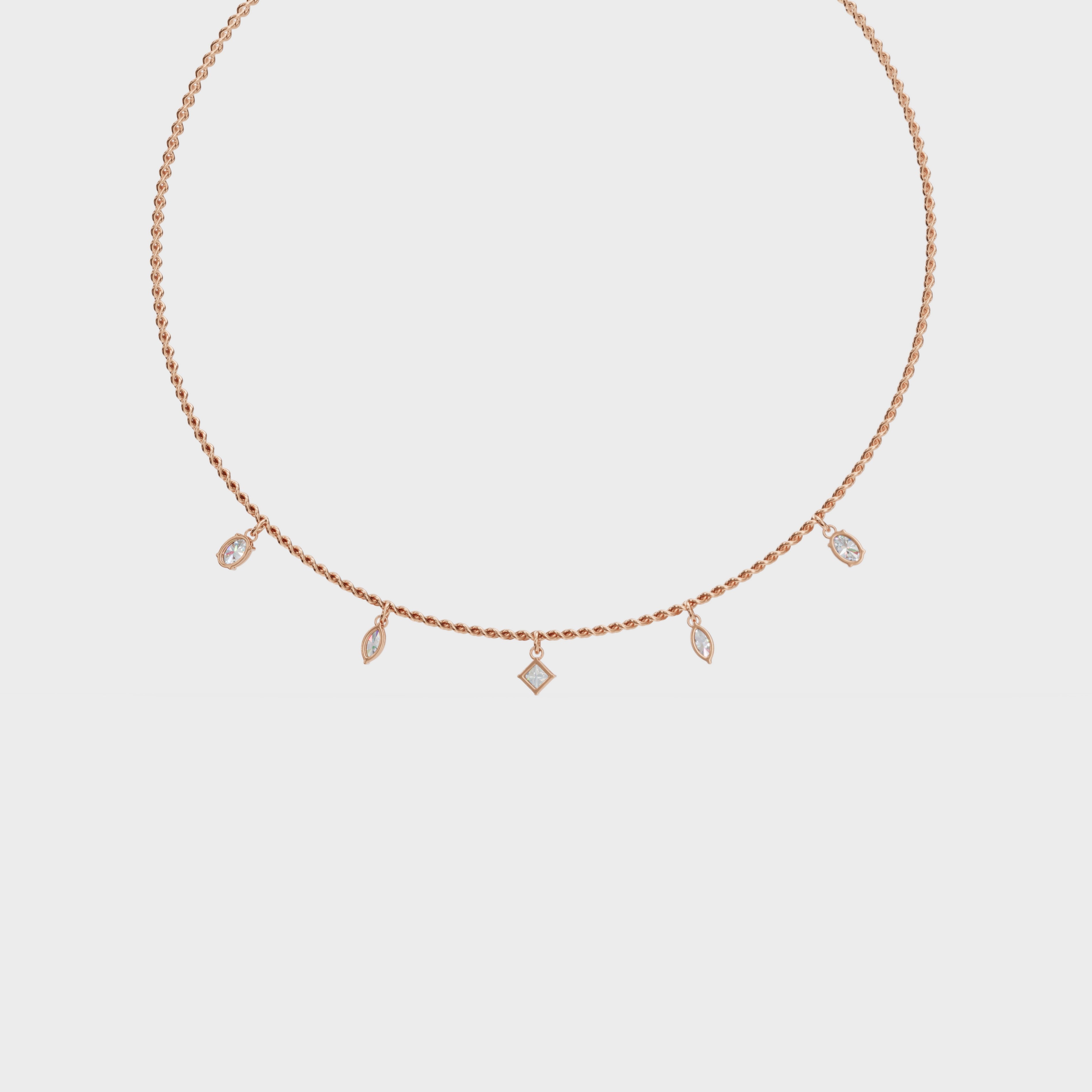 Dazzling constellation diamonds charm PWPE-20