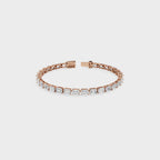 Classic Emerald Cut Diamond Bracelet