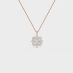 Geometric bloom pendant
