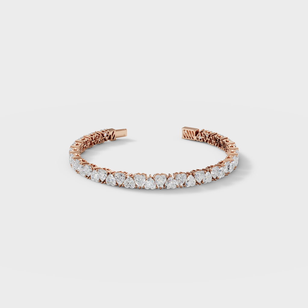 Heart On My Sleev Diamond Bracelet