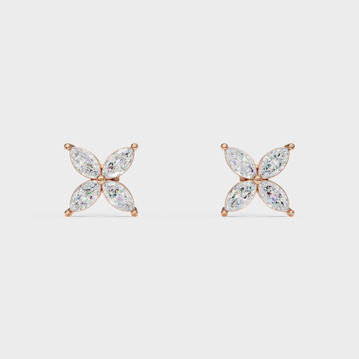 Marquise Cut Studs Earrings