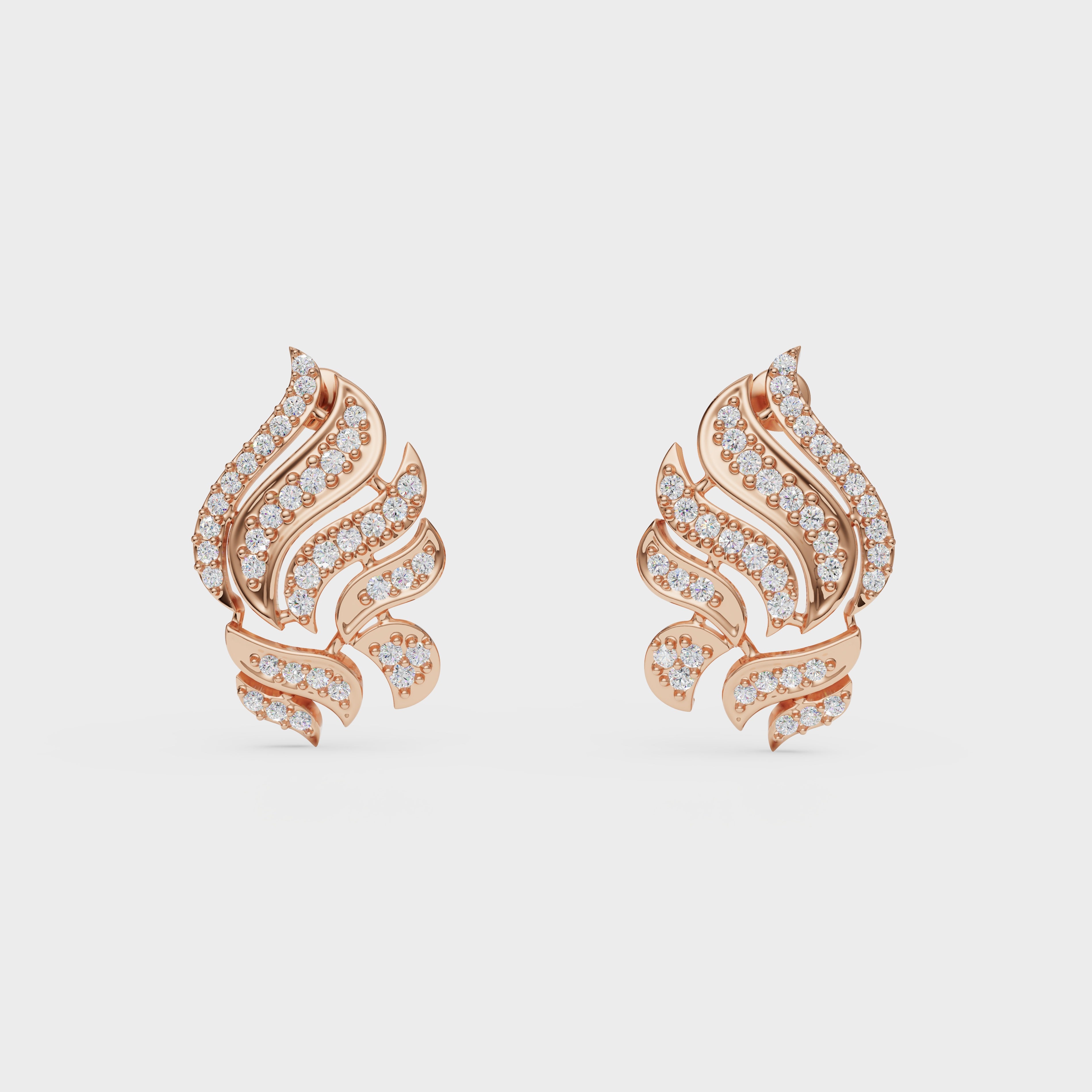 Floral Arc Earring