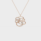 Figure Dual Swirl Pendant