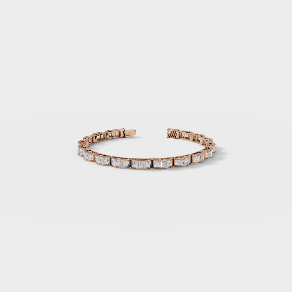 The Baguette Cut Brilliance Bracelet
