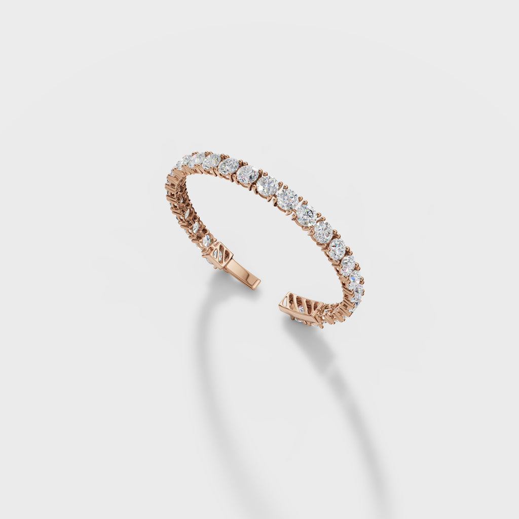 0.47 Ct Elegant Diamond Tennis Bracelet