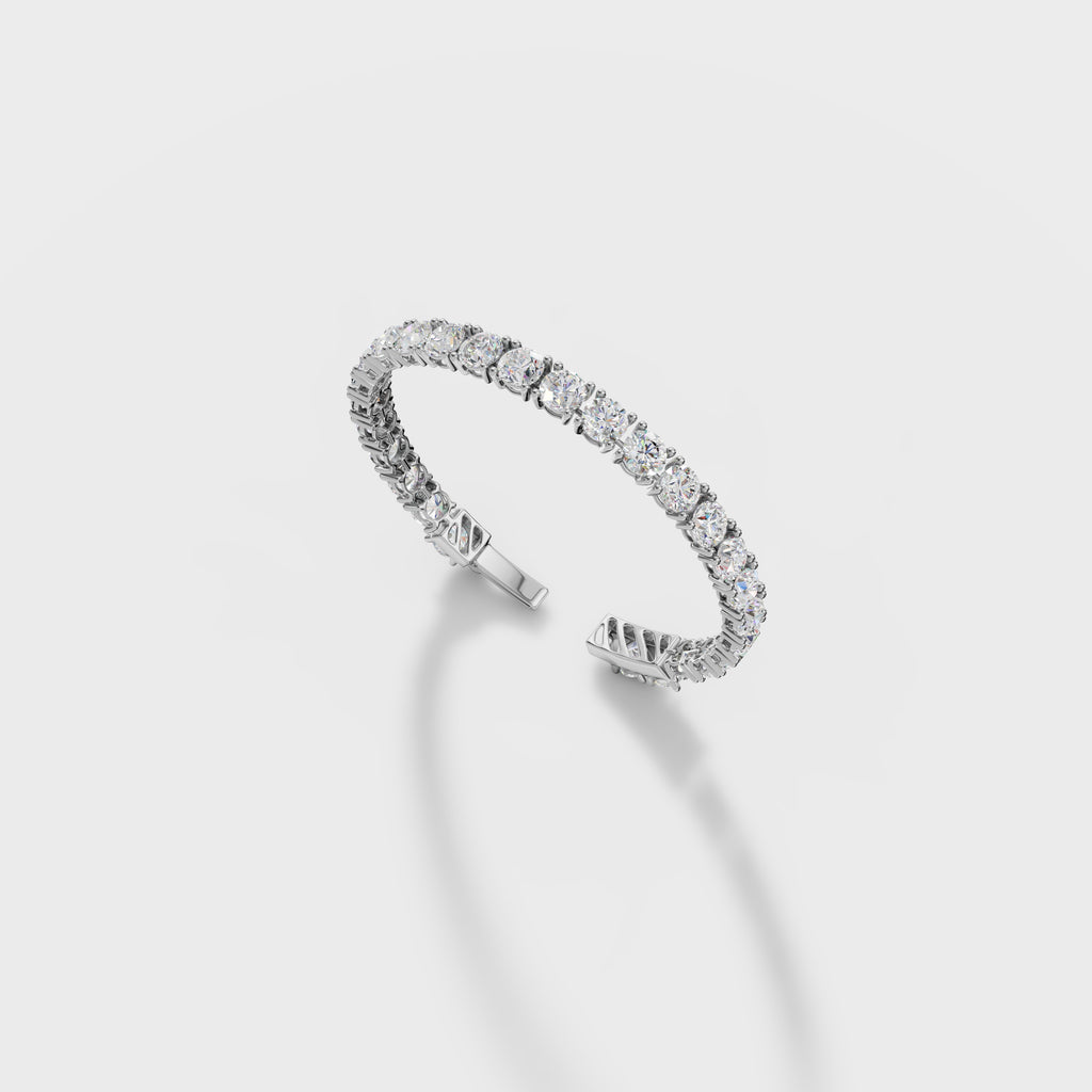 0.47 Ct Elegant Diamond Tennis Bracelet