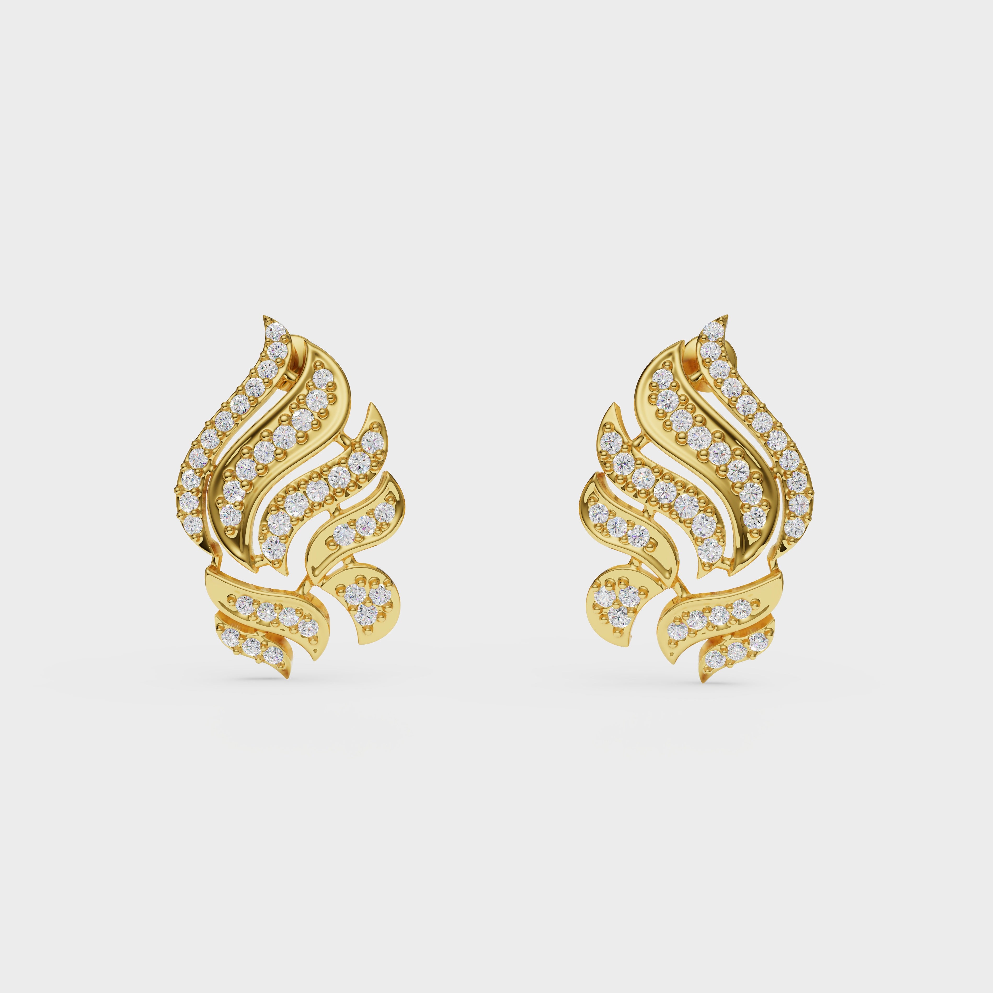 Floral Arc Earring