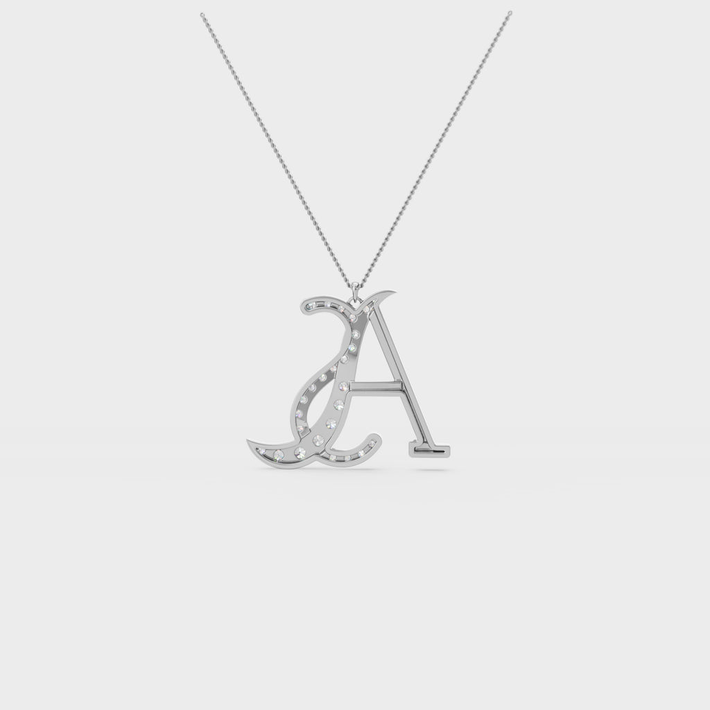 AS Initial Pendant