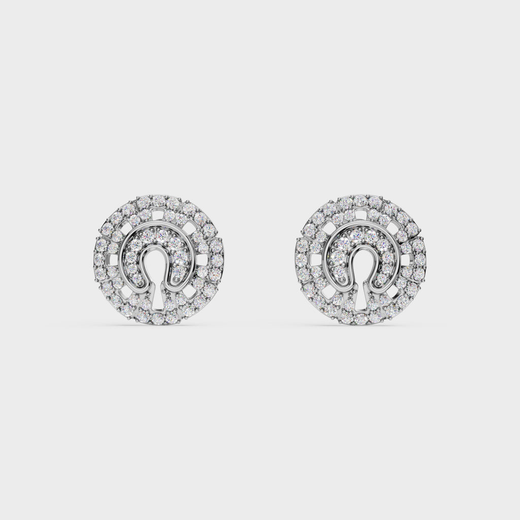 Sunburst Bloom Diamond Earrings
