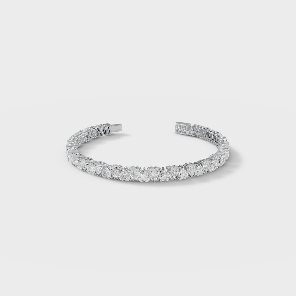 Heart On My Sleev Diamond Bracelet