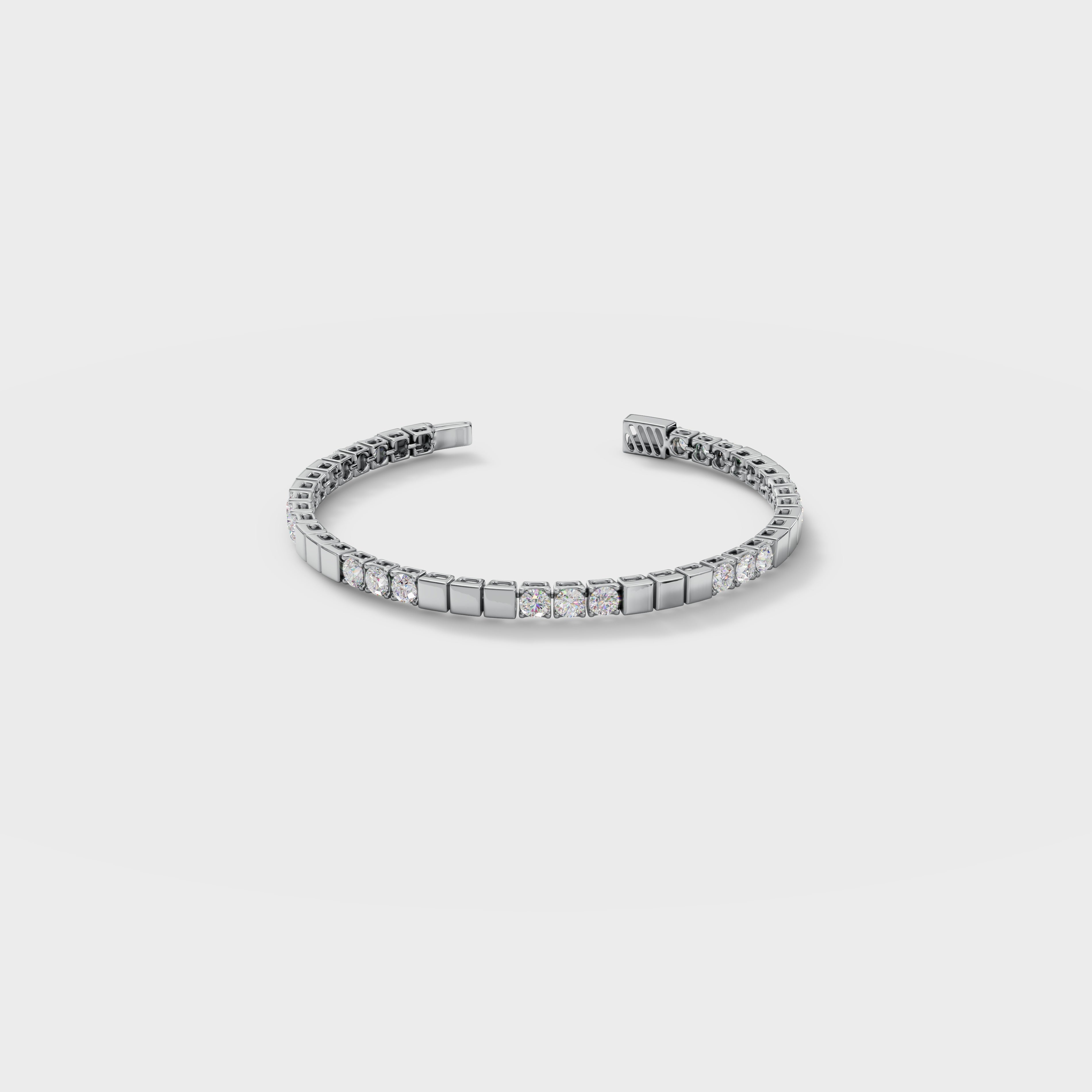 Regal Edge Men’s Tennis Bracelet