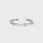 Elegant Round Cut Cubic Zirconia Tennis Bracelet