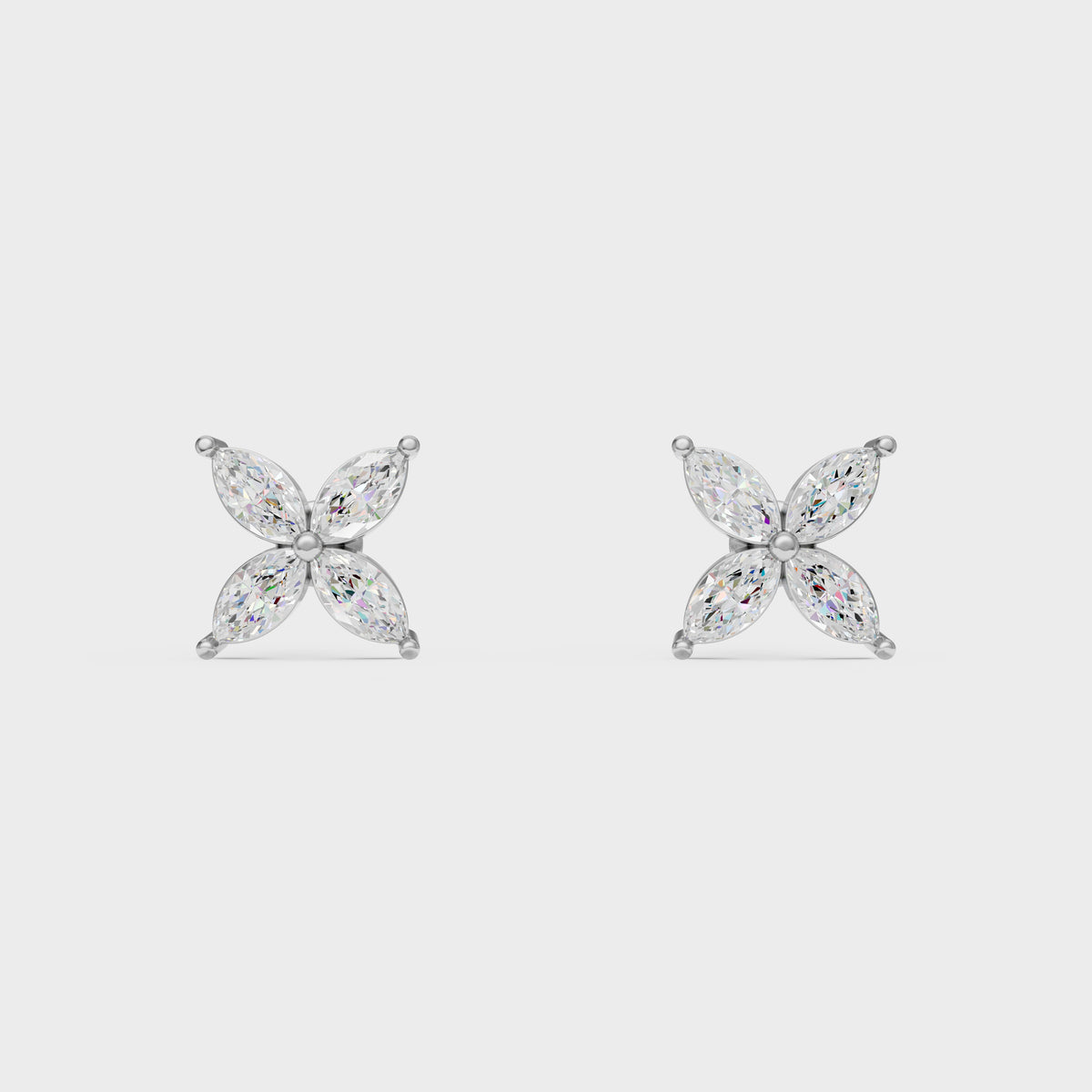 Marquise Cut Studs Earrings