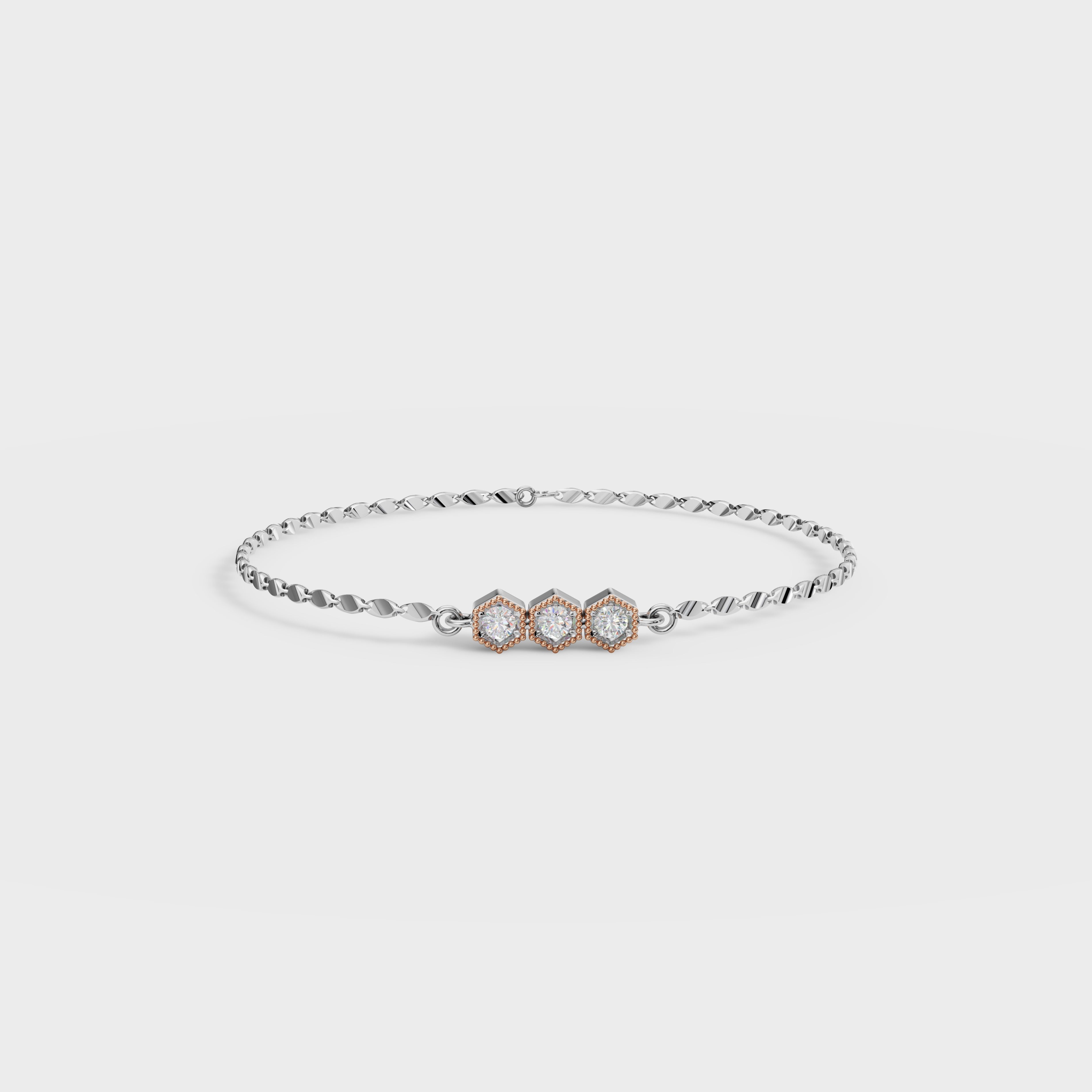 Dainty Diamond Bracelet