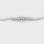 Luxury Cluster Cubic Zicronia Diamond Bracelet