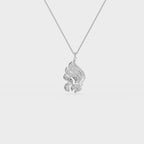 Aurora Fire Diamond Pendant