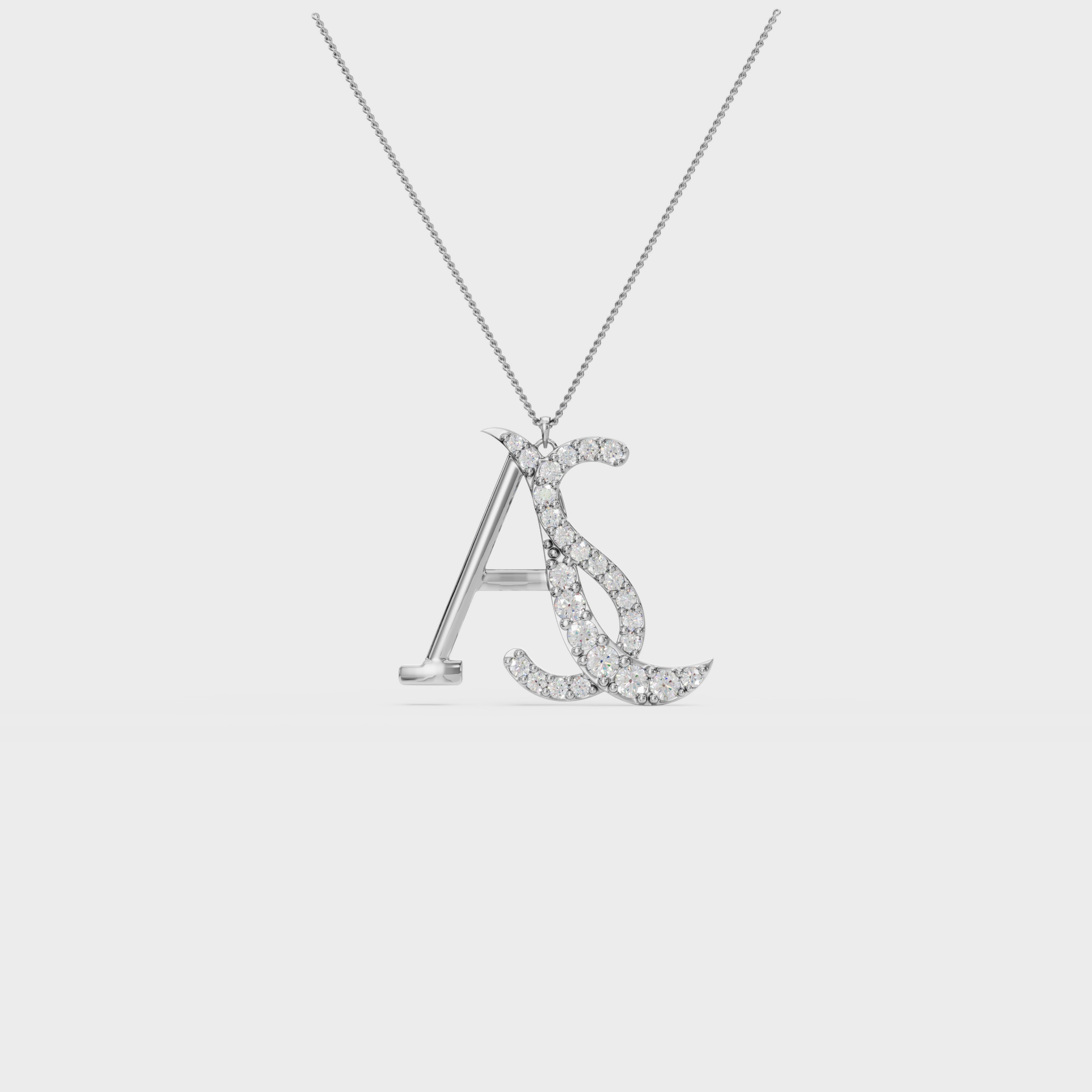 AS Initial Pendant
