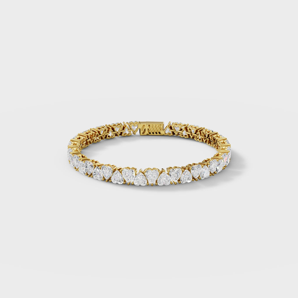 Heart On My Sleev Diamond Bracelet