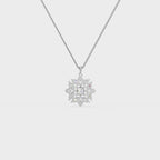 Geometric bloom pendant