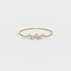 Sparkling Bezel Set Crystal Bracelet