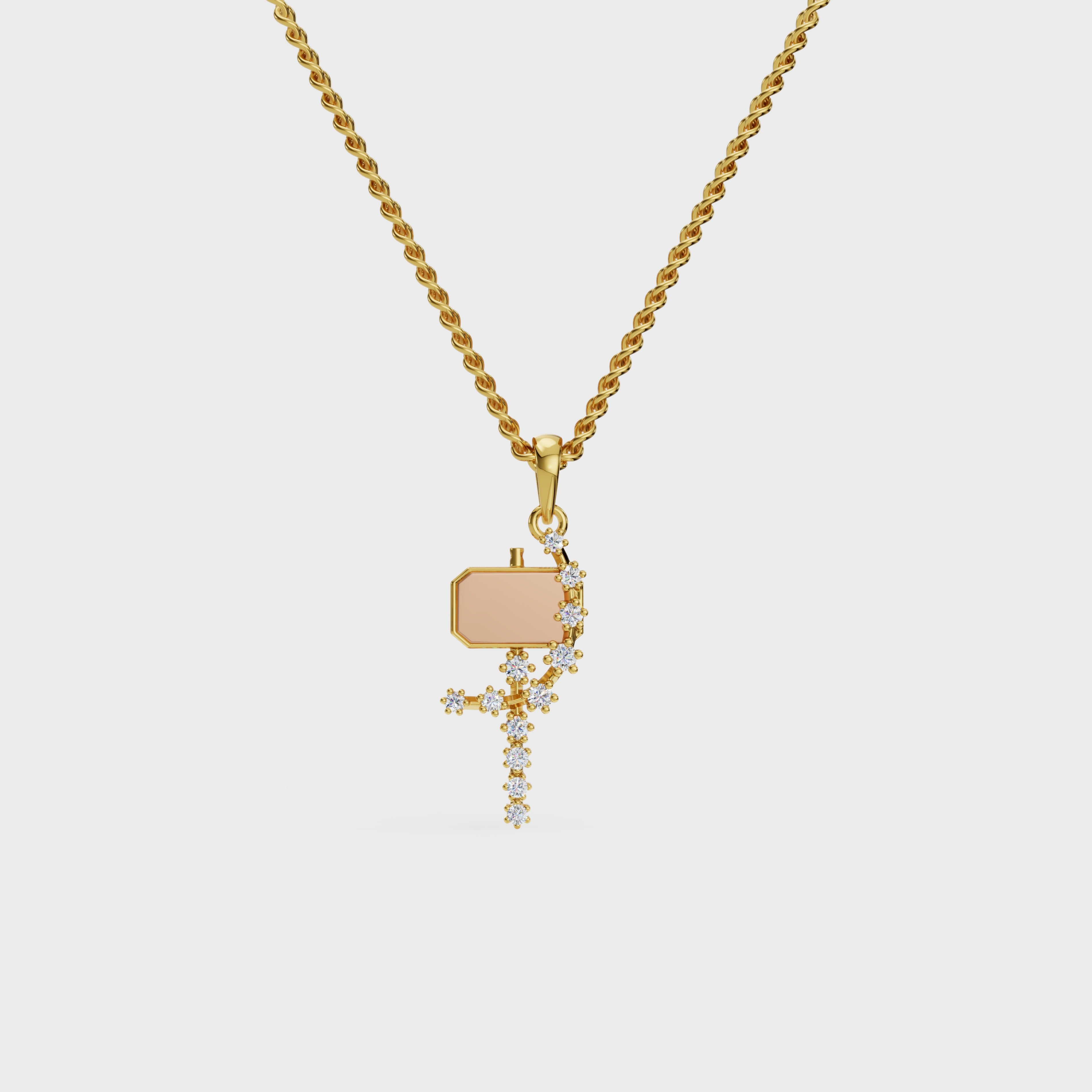 Single Station Key Pendant