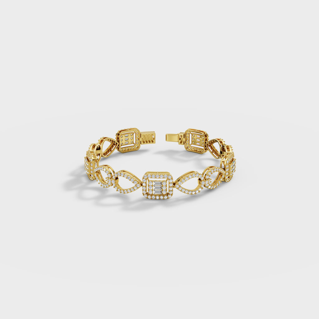 Quadrille Diamond Bracelet