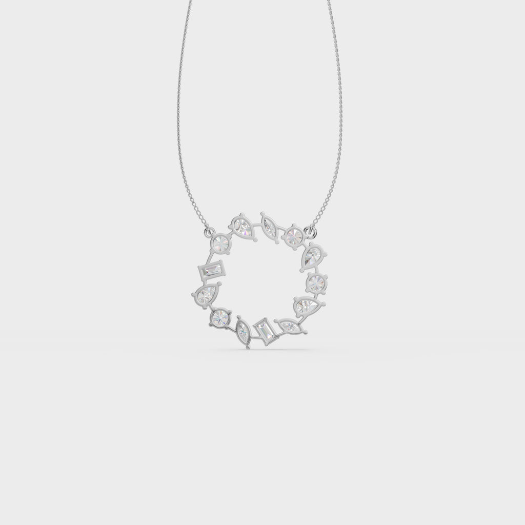 Celestial Orbit Diamond Pendant
