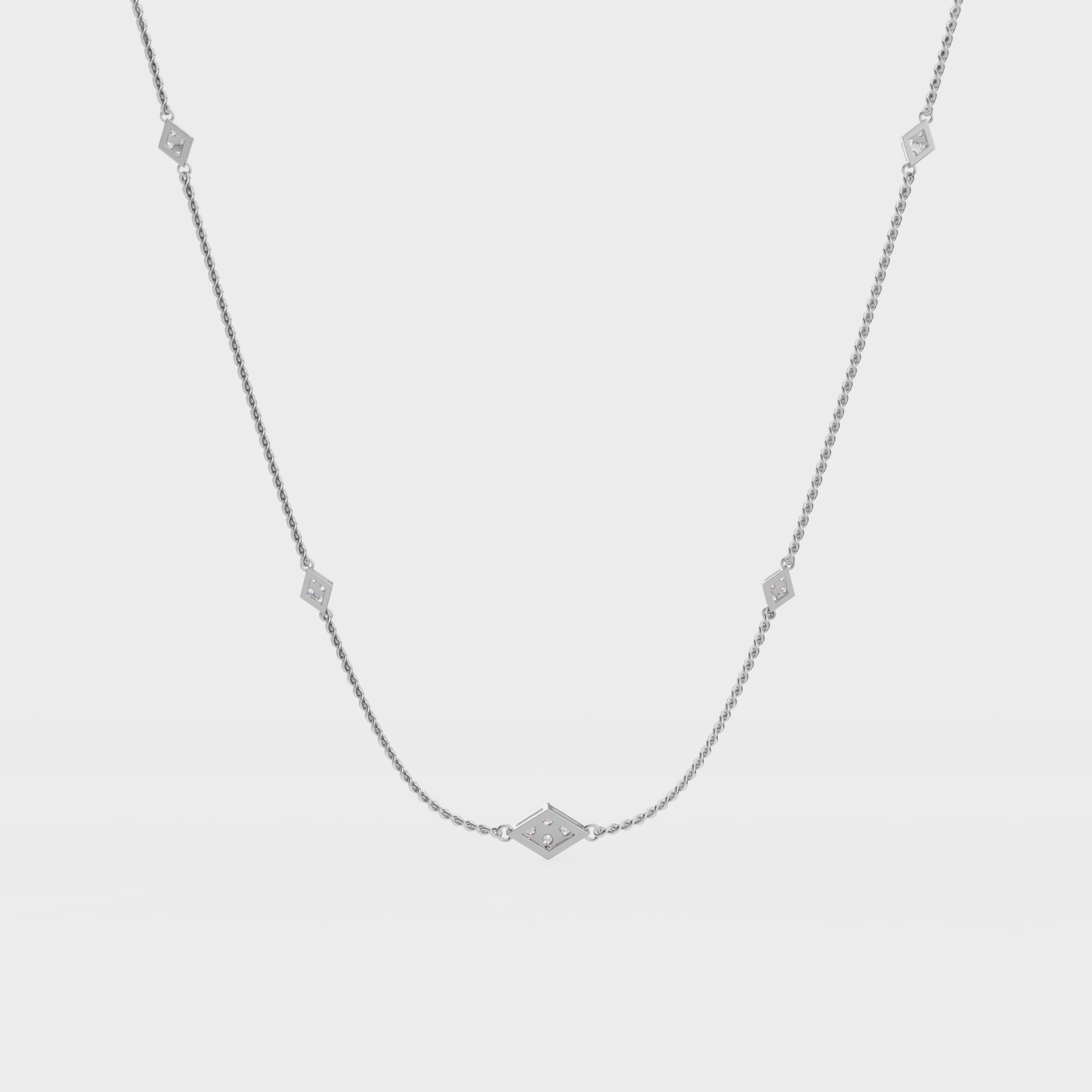Diamond station charm