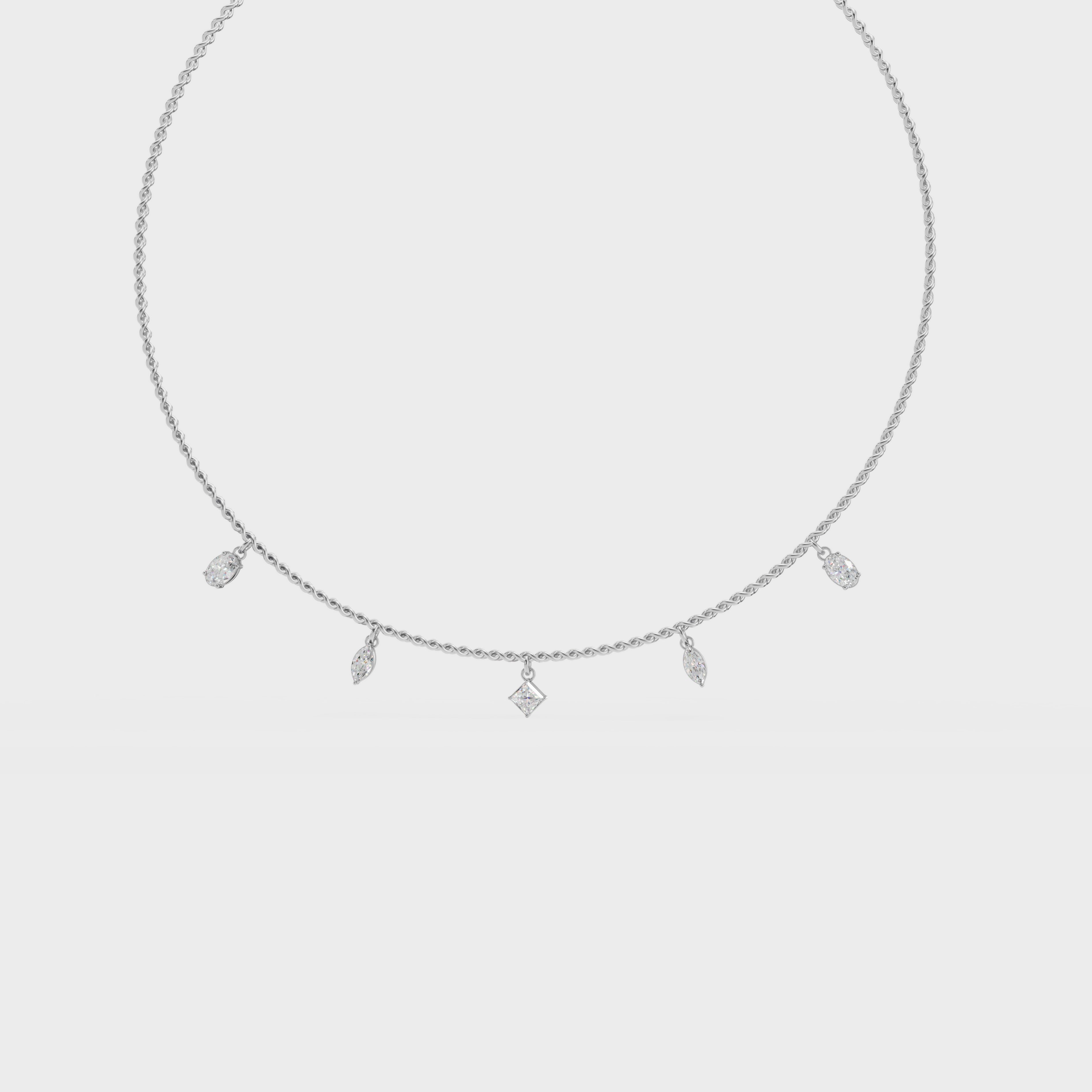 Dazzling constellation diamonds charm PWPE-20