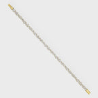 Linear Luxe Baguette Cut Bracelet