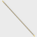Dual-Tone Link Charm Bracelet