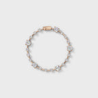 Elegant Round Cut Cubic Zirconia Tennis Bracelet
