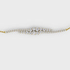 Luxury Cluster Cubic Zicronia Diamond Bracelet