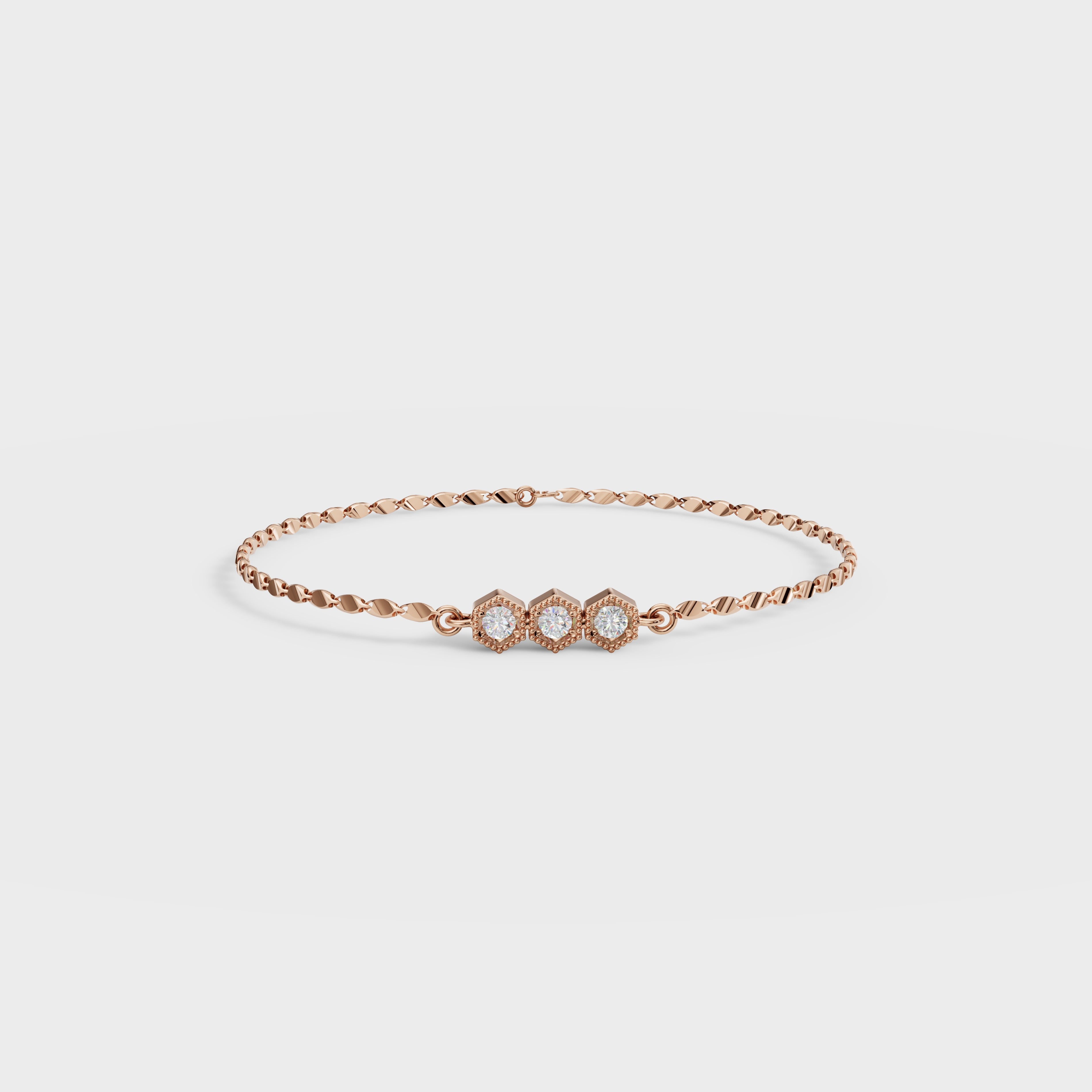 Dainty Diamond Bracelet