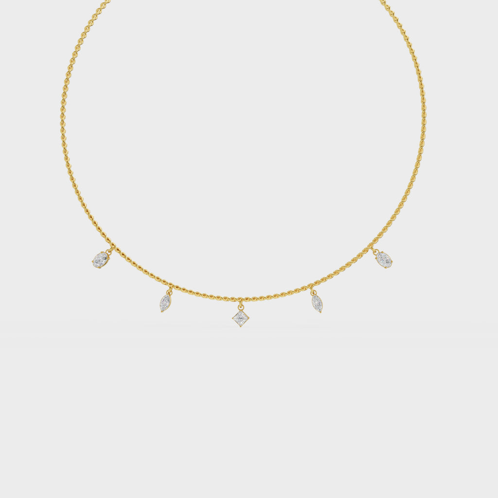 Dazzling constellation diamonds charm PWPE-20