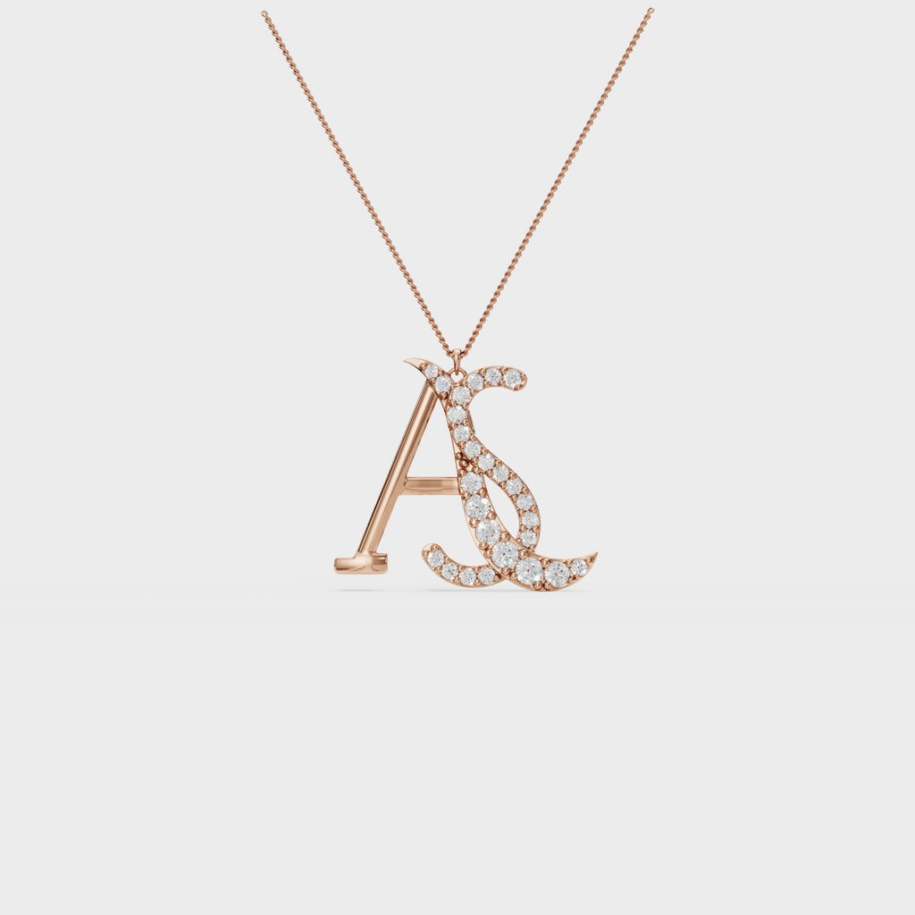 AS Initial Pendant