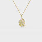 Aurora Fire Diamond Pendant