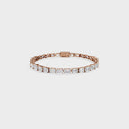 Classic Emerald Cut Diamond Bracelet