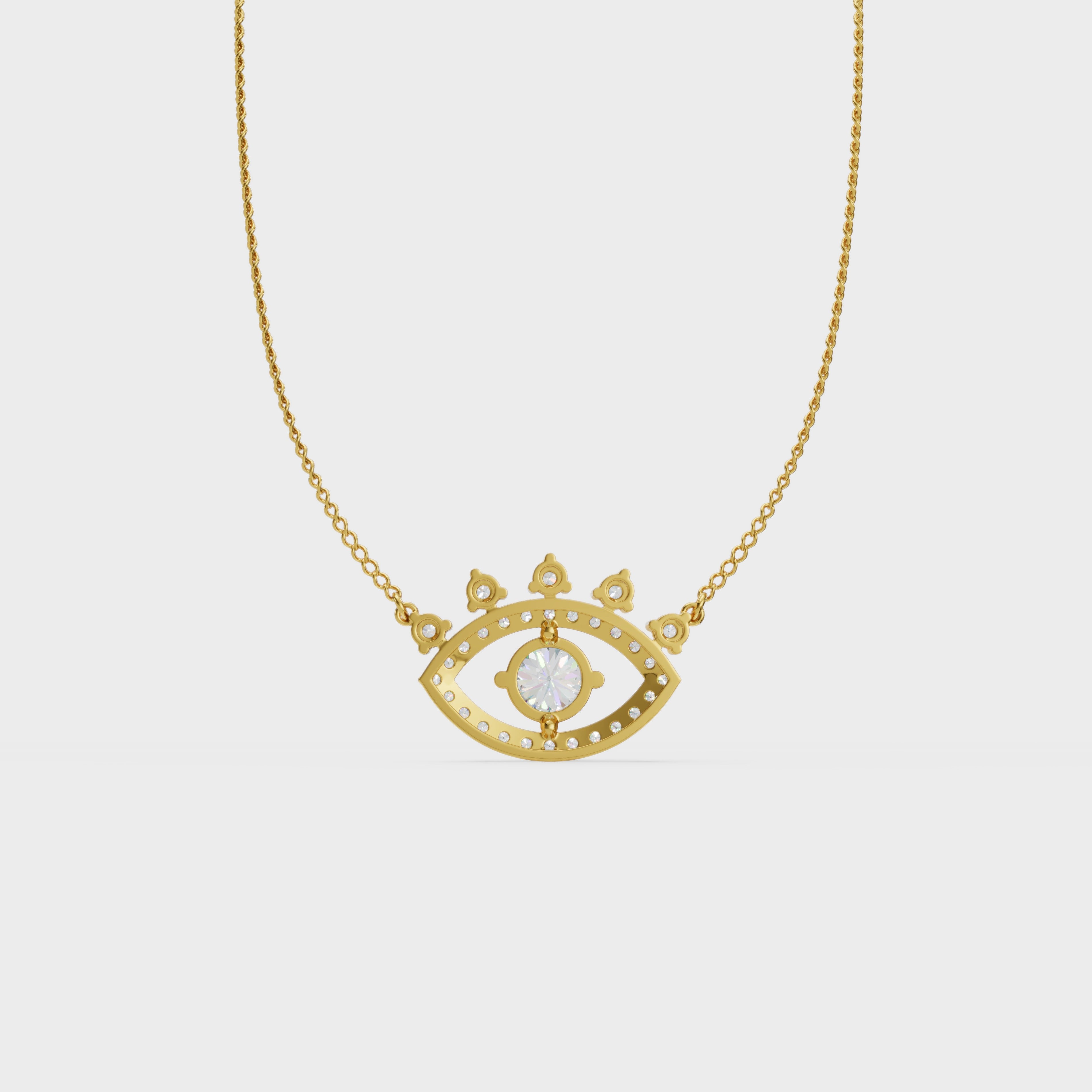 Protective Evil Eye Pendant