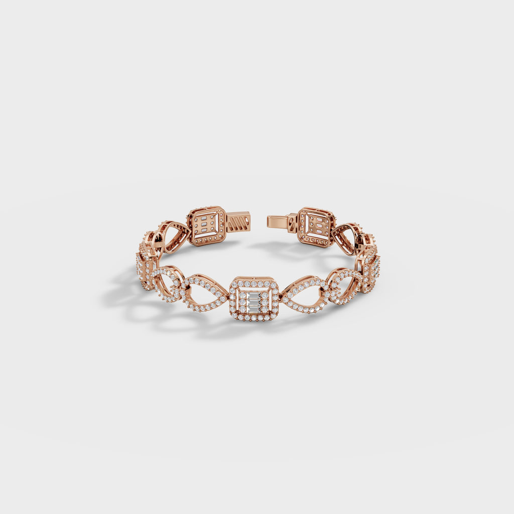 Quadrille Diamond Bracelet